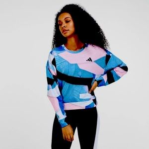 Adidas Women's Sportswear Nini Sum Graphic Sweatshirt Large